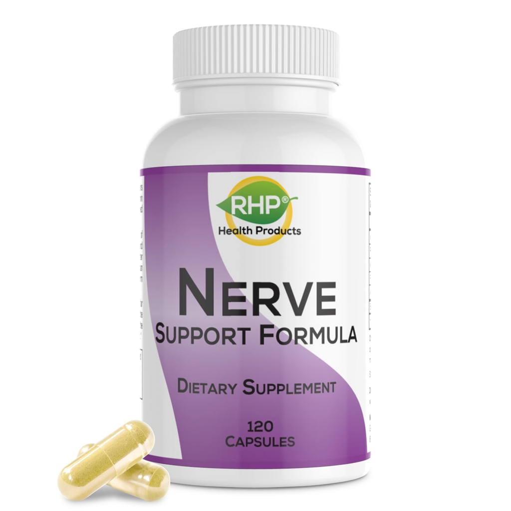 Hermotuki Formula Neuropatian ravitsemustuelle. Helpotus hermosärkyihin, kipuun ja häiriöihin. B-komplex Foolihapon kanssa. 120 kapselia