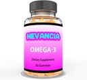 Omega-3 Gummies with DHA & EPA, Omega-3 Fish Oil, Edistää sydämen ja aivojen terveyttä, silmien terveyttä, Immuunin tuki, luonnon oranssi maku, 60 Gummies, 30 päivän tarjonta