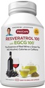 ANDREW LESSMAN Resveratrol-100 EGCG 100mg - 360 kapslar - Två naturligt förekommande antioxidanter, utan alkohol eller koffein.