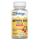 Solaray Methyl B12, Lozenge, Cherry (Btl-Plastic) 5000mcg 60ct