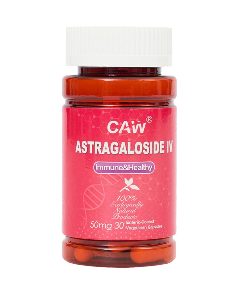 CAW Max Imeytyminen Astragalosidi IV 98% 50 mg 30 kapselia Immunosupport 