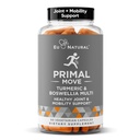 Primal Joint & Mobility Support - Avancerad Joint Support Supplement för kvinnor och män - gurkmeja, Boswellia, Ginger och Boron för helkroppslig flexibilitet, gemensam hälsa och komfort - 60 Veg Soft Capsules