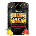 AAKKOSELLINEN LION Superhuman Extreme High Stim Pre Treenout Powder, Beta Alanine, L-Taurine & 356mg Tri- Source Kofeiini kestävä energia, typpioksidi & Sitruliini pumppu (21 tarjoilua, Teurastusmelon)