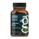 Gaia Yrtit Valerian Root - Natural Sleep Support for Natural Rauhoitu auttaa Rentoutumista Valmistautumaan uneen - kanssa Organic Valerian Root Extract - 60 Vegan Liquid Phyto-Capsules (30 päivän toimitus)