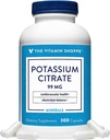 Vitamiini Shoppe Kalium Citrate 99MG - Tukee Kardiovaskulaarinen terveys, edistää solujen toimintaa, ja auttaa säilyttämään Electrolyte Balance yleistä hyvinvointia (300 kapselia)