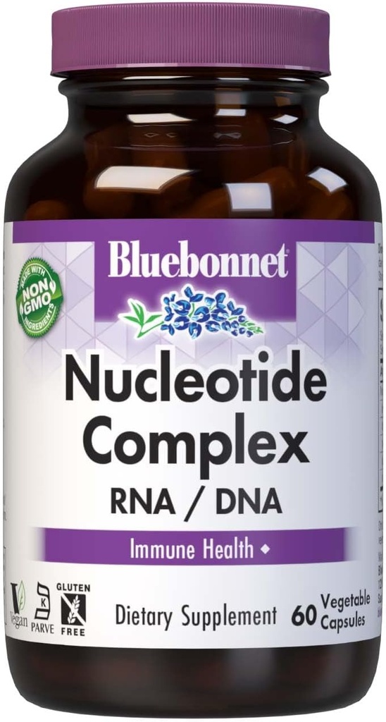 BlueBonnet Nucleotidi Complex Supplement, 60 Count, White