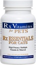 Rx Vitamins Essentials for Cats - Vitamin & Mineral Multivitamin Supplement - Lägg till våt eller torr kattmat - Puder 4 oz