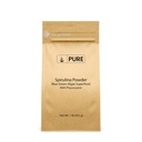 PURE ALKUPERÄISET Spiruliinijauhe (1 lb) Vihreä Algae Superfood kanssa Phycocyanin