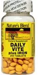 Daily Vite Plus Iron 250 flikar