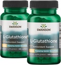 Swanson Aminosyra L-Glutathione 100 Milligram 200 kapslar 2 flaskor