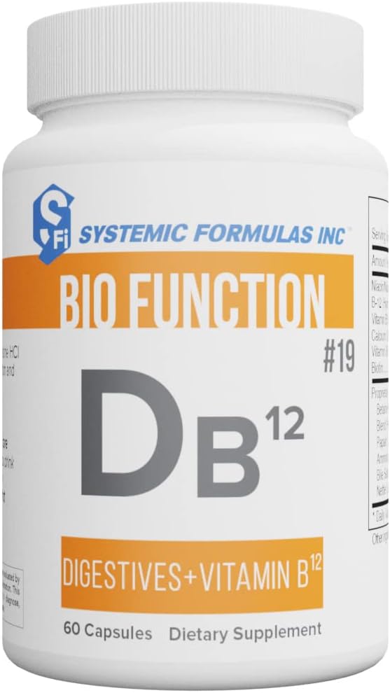 Systemic Formula DB12 Digest VIT. B12 - Ruoansulatus + B12. B12 Formula B12 Imeytyminen.