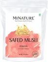Minture Safed Musli Powder (Chlorphytum Borivillianum) | 227g (8 oz) (1/2 lb) | Pure & Natural Herb | Nan-GMO Herbal Root