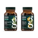 Gaia Herbs Ashwagandha Root - Tillverkad med organisk Ashwagandha Root - 120 Vegan Liquid Phyto-Capsules & Thyroid Support - Stöd Hälsosam Metabolisk Balans och Totalt Välbefinnande - 120 Vegan Liquid Phyto