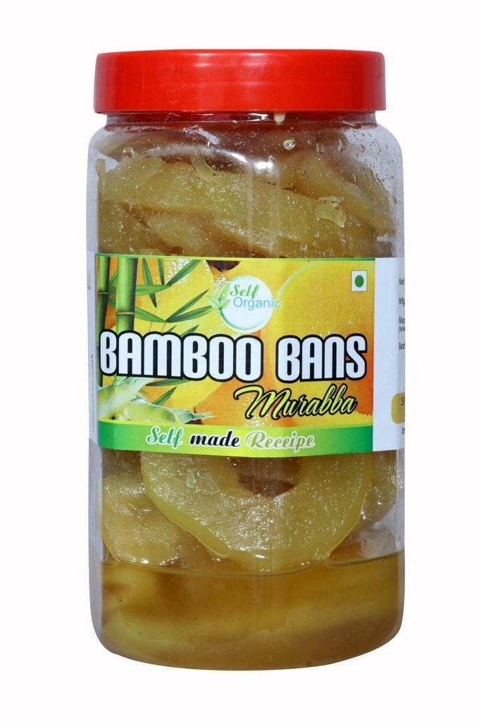 SENTA Homemade Delicious Sweet Bamboo Murabba | Fresh & Natural redo att äta Bans Ka Morabba - hjälper till att öka höjden | Inga konstgjorda färger och tillsatser (1 Kg)