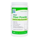 Kvalitetsval Clear Prebiotic Fiber Supplement Powder för Digestive Health - Tasteless, Icke-Thickening Formel - 62 portioner, 8,6 Ounces (248g), Idealisk för vuxna och barn 6 & Up Daily Fiber Powder