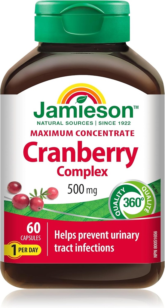Jamieson Maximum Concentration Cranberry Complex Kapseli