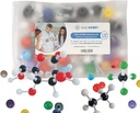 Vanha Nobby 118-Piece Täydentävä kemia Molecular Model Kit - Rakenna 3D rakenteet opiskelua, opetusta ja laboratorion käyttöä varten - kestävät atomit ja siteet, helppo kokoaminen kannettavalla säilytys tapauksessa