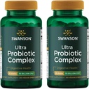 Swanson Ultra Probiootti Complex 30 miljardia Cfu 60 Veg kapselit (2 pakkaus)
