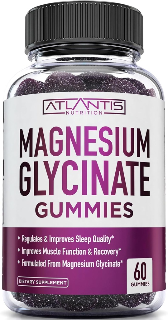 Atlantis Nutrition Magnesium Glycinate Gummies 700 mg ...
