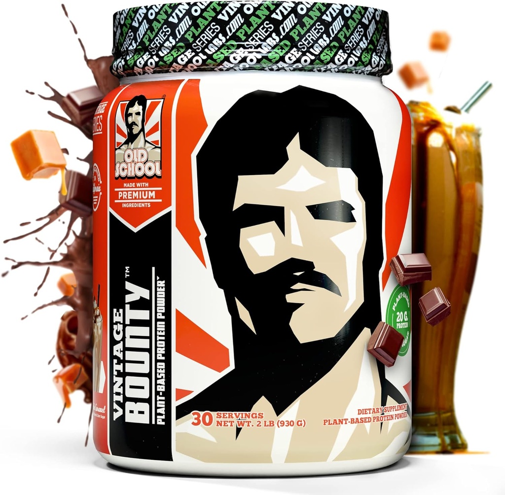 Vintage Bounty - Kasvipohjainen vegaaninen proteiinijauhe, post-workout & Recovery 