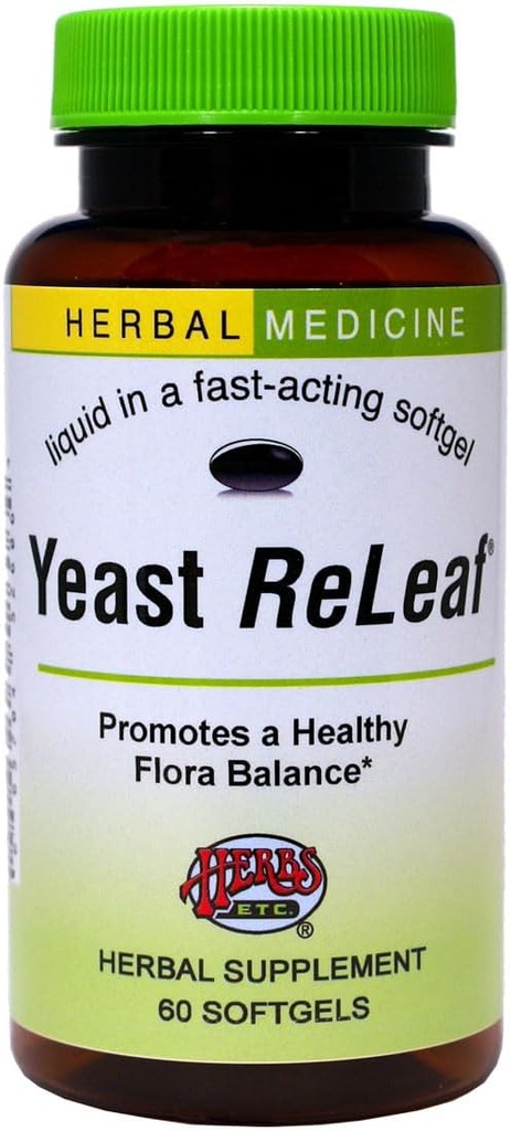 Yrtit jne. Hiiva Releaf® Softgels 60 ei