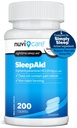 Nighttime uniapu Difenhydramiini HCl 25 mg - Non Habit Forming Säännöllinen vahvuus Unilääkkeitä aikuisille - Ei sisällä kipua Reliever - OTC unilääkkeitä aikuisille (200 Caplets)