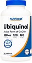 Nutricost Ubiquinol Softgels (120 Softgels 