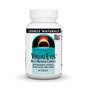Source Naturals Visual Eyes Ravintolisä - Multi-Nutrient Complex kanssa mustikkauute, lipoiinihappo ja lutein - 60 tablettia