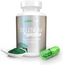 Tehosta keskittymistä, muistia ja energiaa Premium Selenium + Spirulina - Premium Antioksidantti täydentää aivojen toimintaa - 60 päivän tarjonta (60 kapselia) - (1-pakkaus)