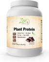 Zen Supplements - Plant Protein-Chocolate 510G 1.1LB -Powder - 23 Gram Protein Per Serving -Vegan, Low Net Carbs, Non Dairy, Gluten Free, Lactose Free, No Sugar Added, Soy Free, Kosher, Non-GMO
