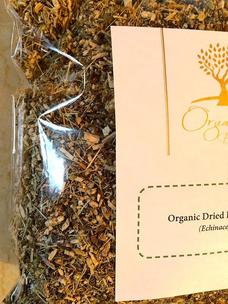 Organic Bio Yrtit-Echinacea Kuivatut kukat 100% Luonnollinen, Premium laatu Herb yrttiteelle, Tinctures & Remedies Ei lisäaineita, ei-GMO (Echinacea Purpurea) 6 Oz