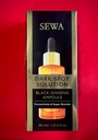 Sewa Dark Spot Solution Black Ginseng Ampoule Concentrate & Super Booster 30ml. Malasma Behandling, 1.01 Fl Oz (Pack of 1), Pack med 1