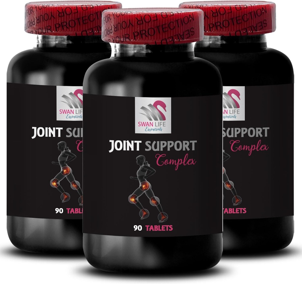 Joint Movement Support - Yhteinen tuki COMPLEX - Chondroitin & MSM, Boronin lisäkapselit, Joint Boost Formula, Glukosamine & Chondroitin Blend, Joint Tablets Complex, MSM Supplement 3Bot 270Tab