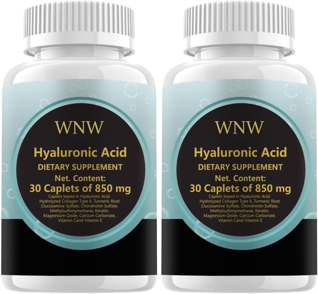 Uusi Hyaluronic-Acid 30 Caplets 850 mg (2PCS)