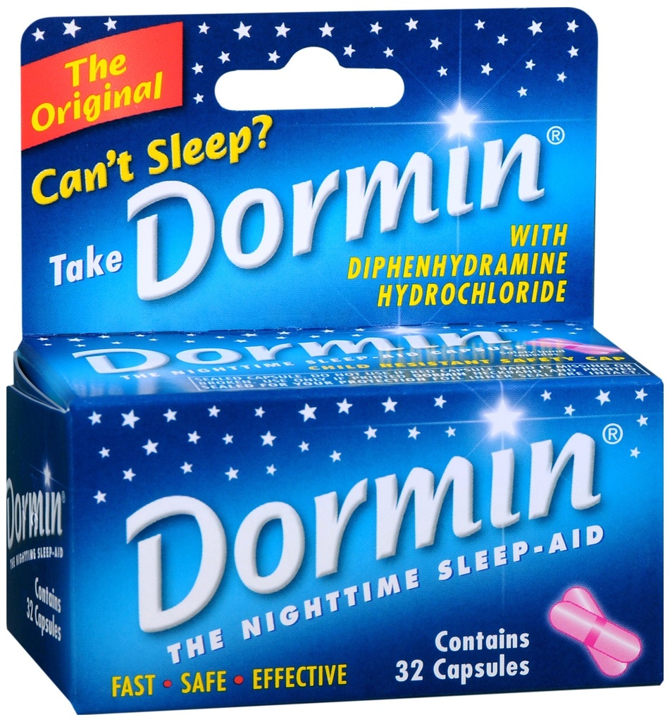 Dormin Nighttime Sleep Aid, 32 kapslar