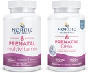 Nordic Naturals Uusi Äiti Bundle - Prenatal Multivitamiini Tabletit, Prenatal DHA