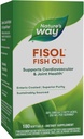 Naturens Way Fisol Fish Oil, Enteric Coated, stöder kardiovaskulär och gemensam hälsa *, Mega Potency Omega-3s, 180 Softgels (Packaging May Vary)