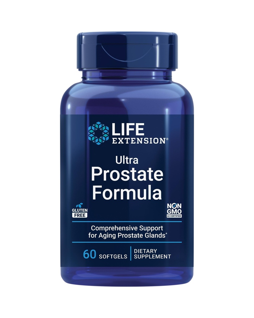Life Extension Curcumin Turmeric & Ultra Prostate Formula Saw Palmetto, 60 kapselia & 60 Softgels Bundle