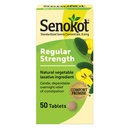 Senokot Säännöllinen vahvuus Senna Laksatiivinen tabletti Ummetus Aikuisten lievitys, 50