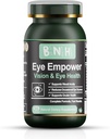 Eye Empower - Blue Light - Blury Vision - Suojaus kuiville ärtyneille kutiaville silmille - Floaders - Väsymys - Silmän ja kaulan tuki - Degeneraatio - Todistetut ravinteet - Verkkokalvon ja Corneal - 90