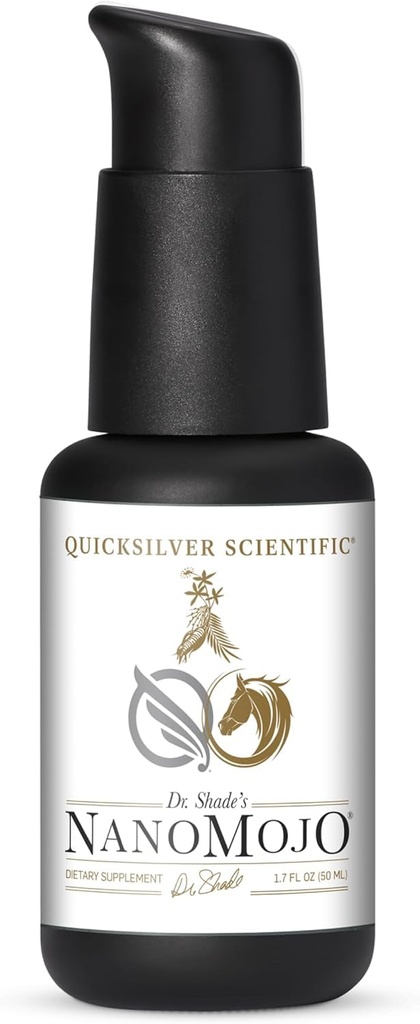 Quicksilver Scientific NanoMojo - Mies-Specific Endurance Elixir & Energy Boost Support - 19 Yrtit lukien Epimedium miesten, Rhodiola Extract, Herbal Ginseng, ja Adaptogenic Yrtit (1,7oz / 50ml)
