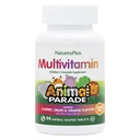 NaturesPlus Animal Parade Sokeriton lasten monivitamiini - valikoitu kirsikka, viinirypäleen ja appelsiinin makuja - pakkaus 2, 90 purutablettia - 90 Tarjoukset yhteensä