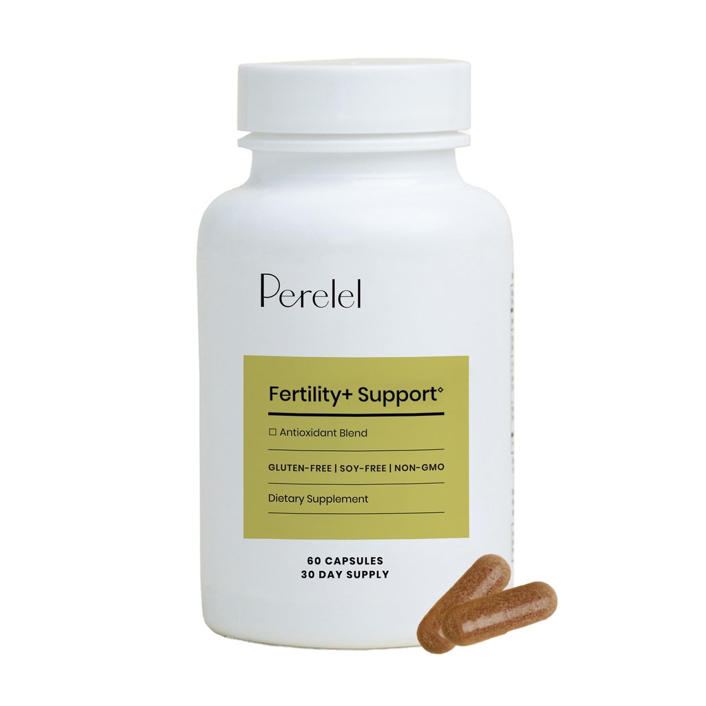 Perel Hedelmällisyystuki, antioksidantti monivitamiini COQ10, N-asetyyli-L Cysteine (NAC) & Açaí Berry, Naiset...