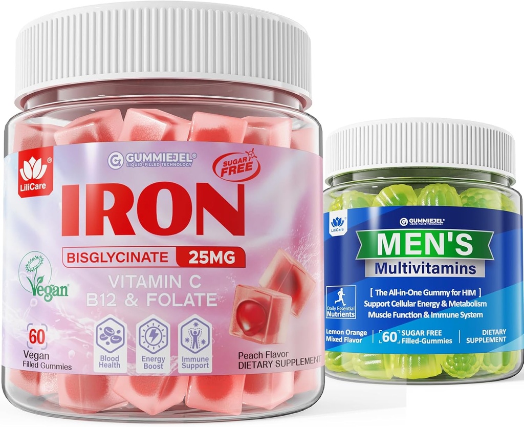 Bundle - Vegaanirauta + miesten monivitamiinit