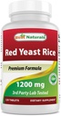 Best Naturals Red Yeast Rice 1200 mg (ei-GMO) 120 tablettia - ei säteilyä, Citrin Free