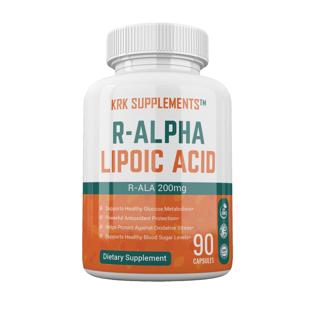 1 pullo R-ALA R- Alfa lipoiinihappoa 200 mg 90 kapselia