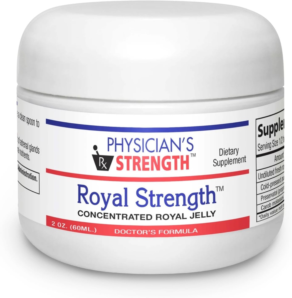 Lääkärin vahvuus Royal Strength - 60 ml - Fresh Royal Jelly Itävallan kurpitsasiemenöljyllä - energia ja lisäravinteet