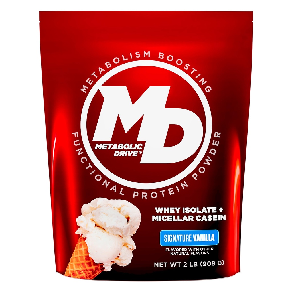 Biotest Metabolic Drive Protein - Low-Carb Flavor-Bomb, 20 portioner - Whey Isolate + Micellar Casein - Signatur Vanilla