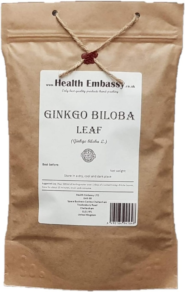 Terveyssuurlähetystö Ginkgo Biloba Leaf . Ginkgo Biloba L.