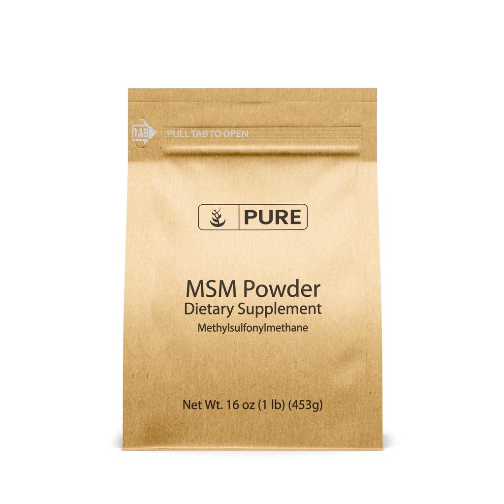 Puhdistusaineet Metyylisulfonyylimetaani (1lb) MSM, luonnon rikkiravintolisä